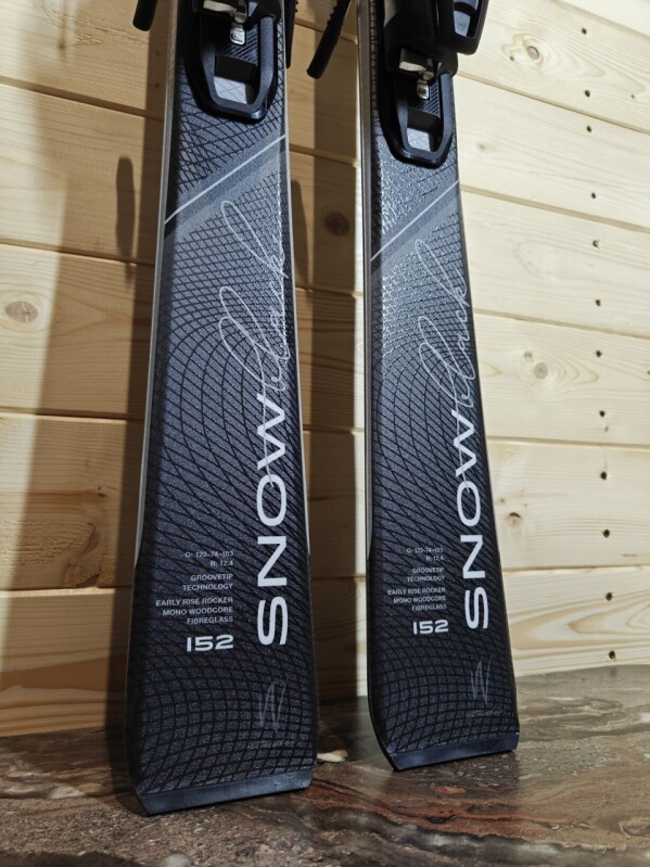LYŽE ELAN SNOW BLACK 152CM --MODEL 2026--